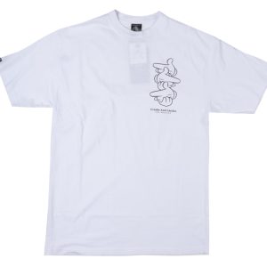 CROOKS & CASTLES GRAPHIC T-SHIRT WHITE - B2Q01732