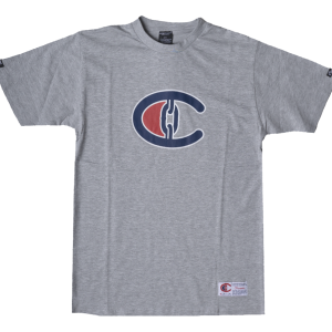 CROOKS & CASTLES C LOGO T-SHIRT H. GREY - TK1860722