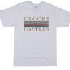 CROOKS & CASTLES GRAPHIC T-SHIRT WHITE - C2060712