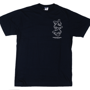 CROOKS & CASTLES GRAPHIC T-SHIRT NAVY - B2Q01732