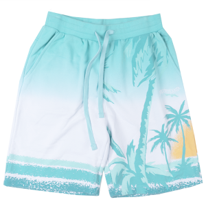 DREAMLAND SUNSET SWEAT SHORTS WHITE - D2305B0811