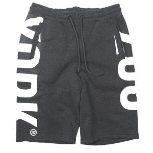 ZOO YORK LOGO SWEAT SHORTS CHARCOAL HTR - ZY11N41