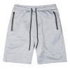 RUDOLPH SPORTSWEAR SWEAT SHORTS H. GREY - MS1007