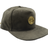 CAPITAL GAINS SUEDE STRAPBACK HAT OLIVE - CG047