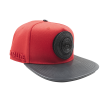 CAPITAL GAINS INTERCHANGEABLE STRAPBACK HAT RED/BLACK - CG025