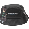 PRIMITIVE DEMON SLAYER TANJIRO BUCKET HAT BLACK - PA322H11