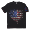 FEAR FIREWORKS T-SHIRT BLACK - NYF15-0405