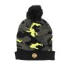 CAPITAL GAINS POM BEANIE OLIVE CAMO - CG013