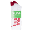 LRG HUSTLE TREES CREW SOCKS WHITE/RED - L0ZSUFMXX