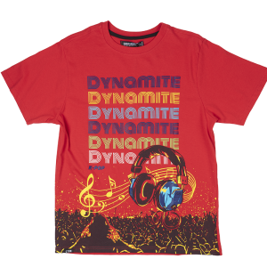 CONTENDER DYNOMITE T-SHIRT RED - 1KT331