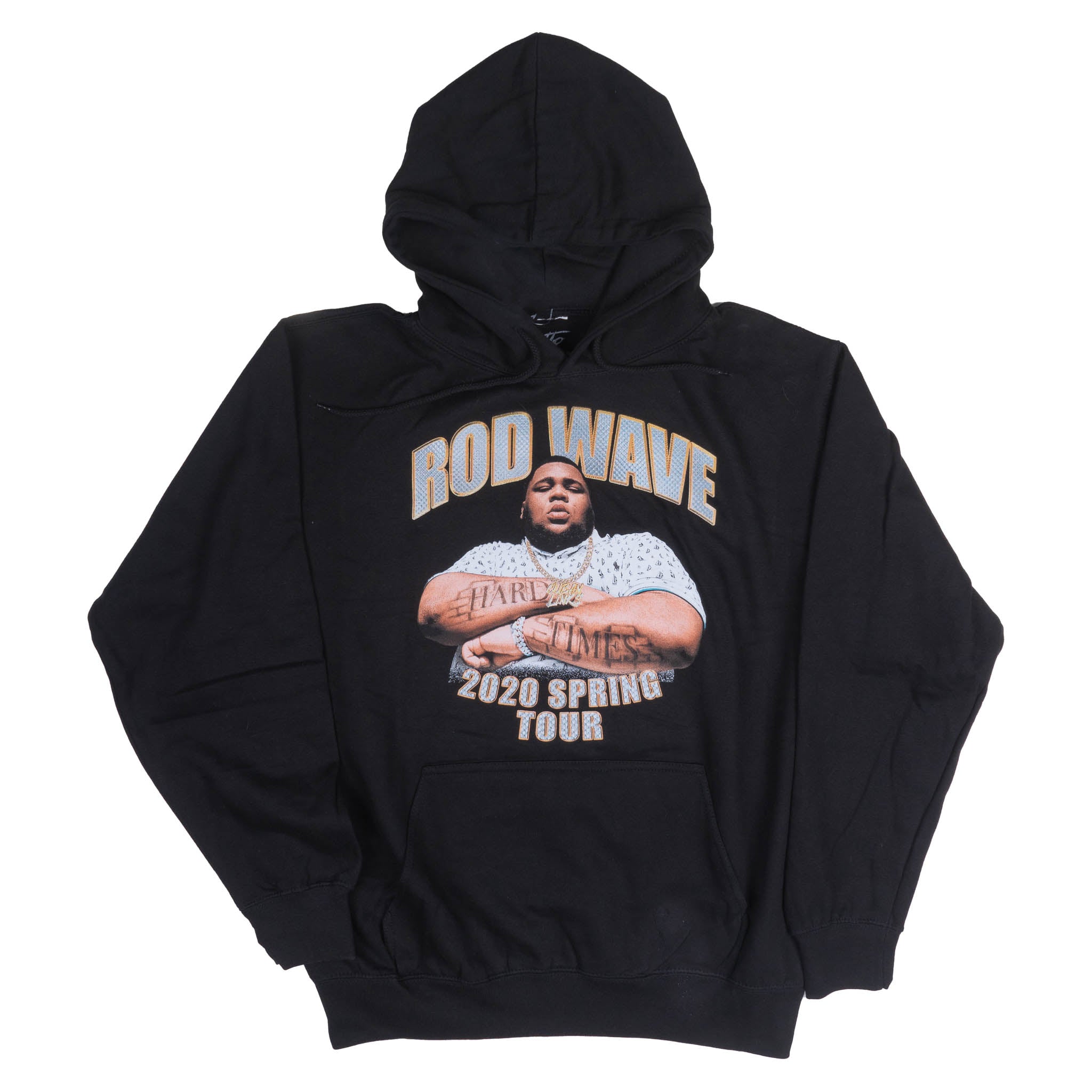 ROD WAVE HARD TIMES 2020 HOODIE BLACK - HARD TIMES 2020
