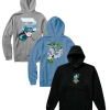 PRIMITIVE YOUTH ASSORTED GRAPHIC HOODIES - PMTVHD0731