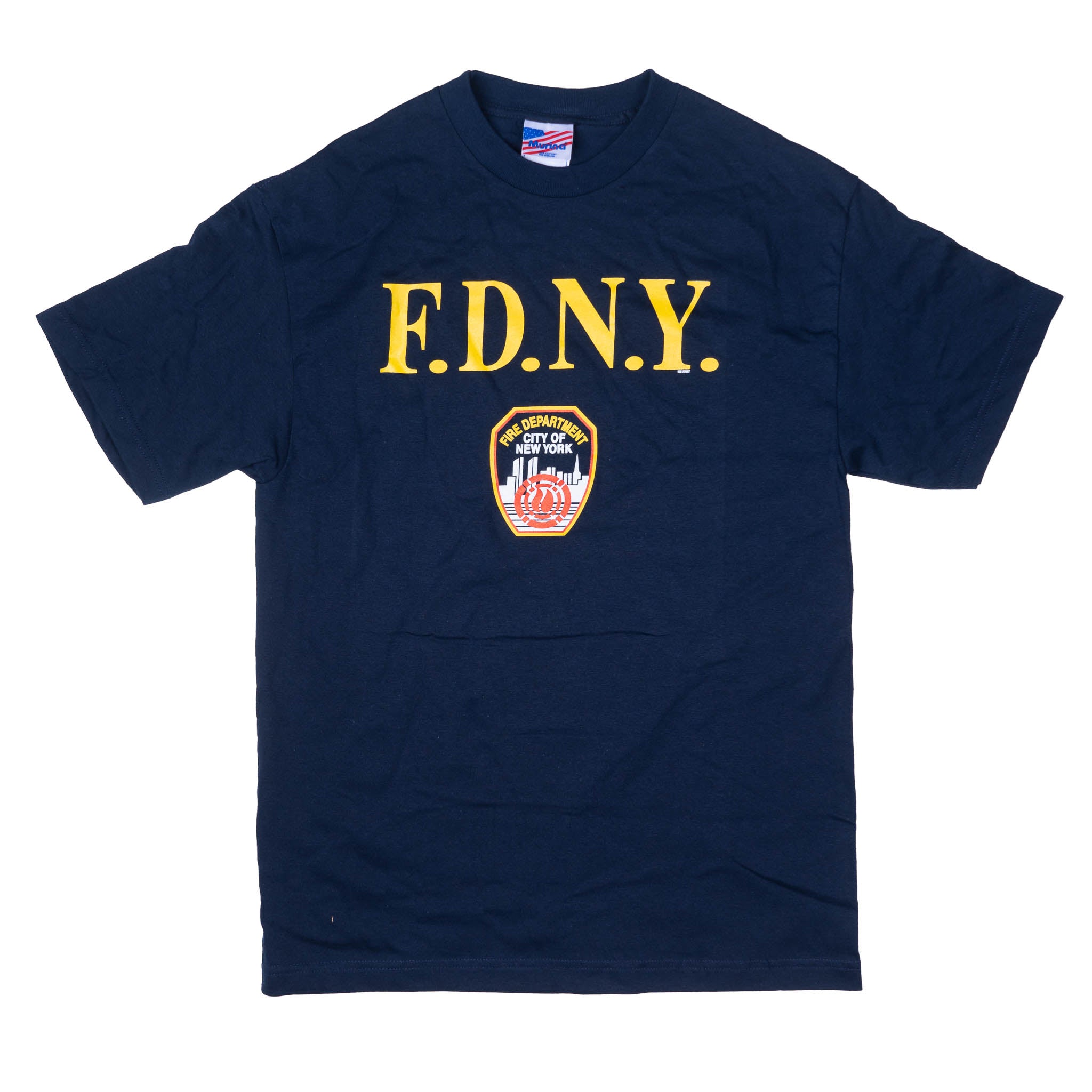 MURINA NYFD SHORT SLEEVE TEE SHIRT NAVY - SNY2084