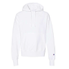 CHAMPION BLANK FLEECE HOODIE WHITE - CHD05