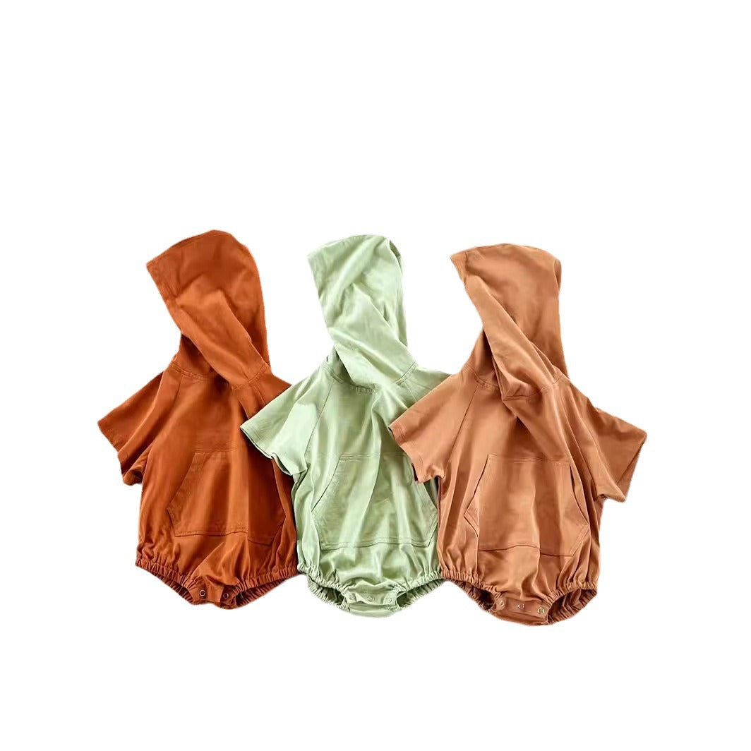 Baby Girls Boys Solid Color Rompers Wholesale 240522272